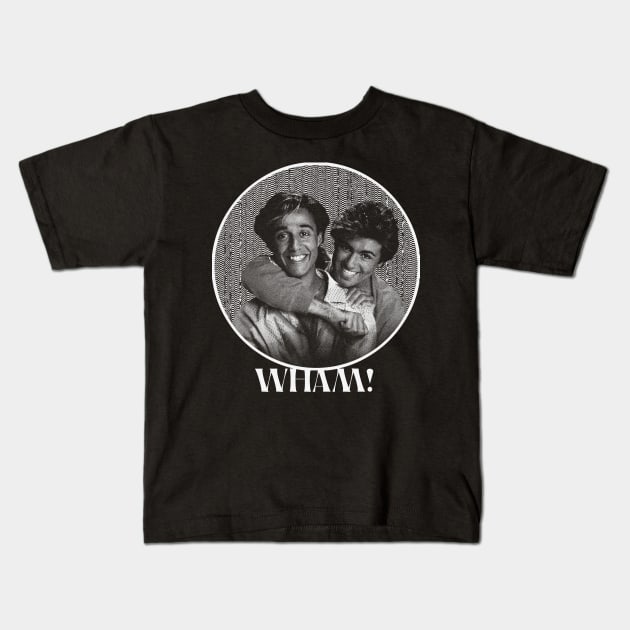 WHAM! Vintage - White ver. Kids T-Shirt by FRESH STUFF STUDIO